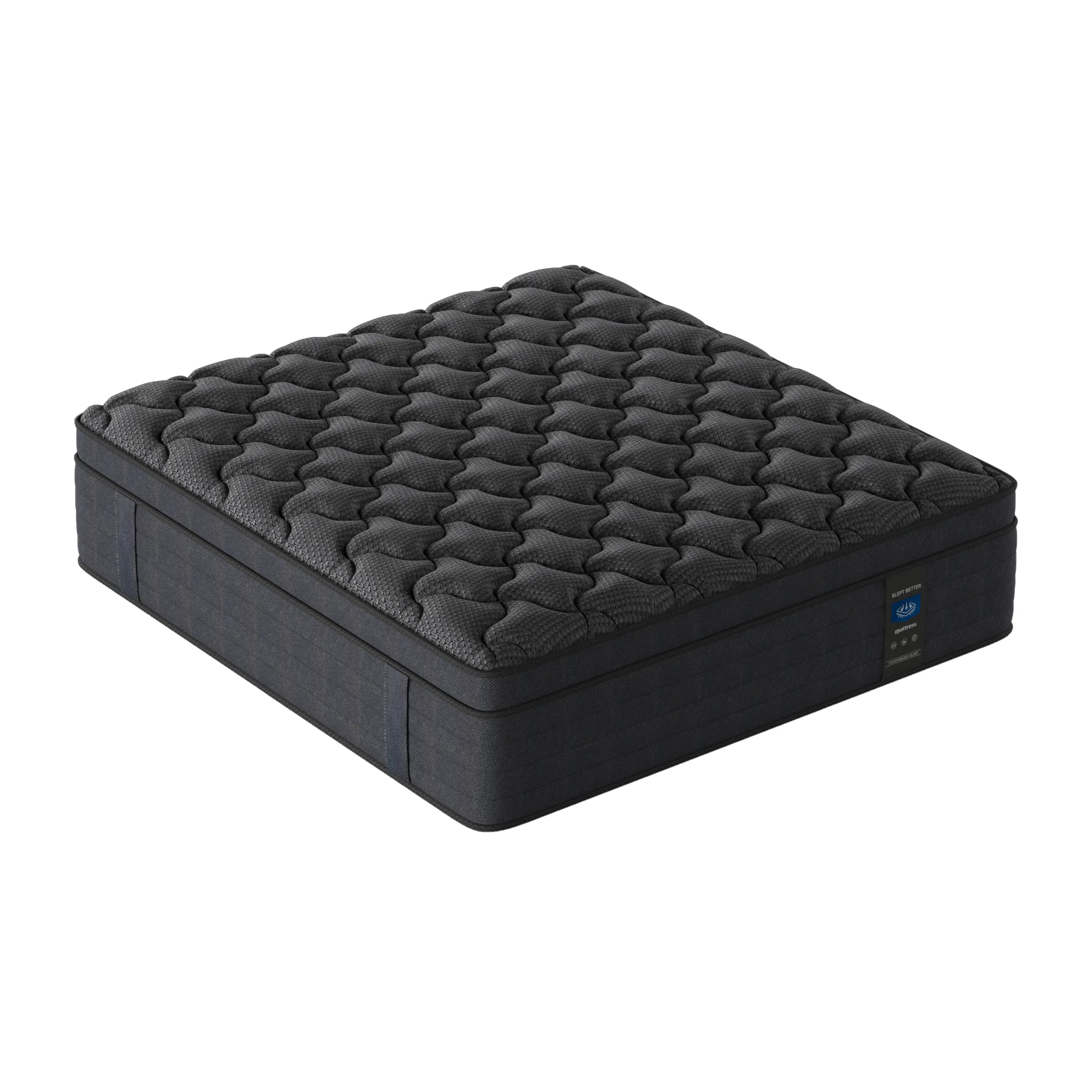 10'12'14 inch Twin Full Queen King Size Mattress Black, Memory Foam Individual Pocket Springs Hybrid Mattress in a Box, Medium Firm for Home Rooms Hot