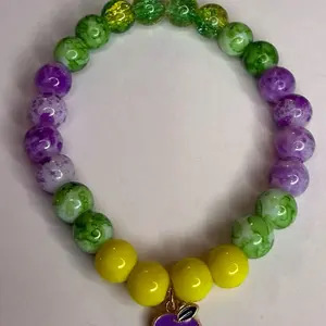 Glass Bead Bracelets DIY Craft Kit, Beads Jewelry Making Supplies for Jewelry Making Projects