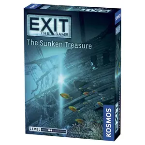 212 MAIN Thames & Kosmos Exit The Game - The Sunken Treasure, Underwater Theme Treasure Hunt Adventure Game with Riddle-Solving and Difficulty Level