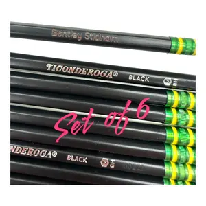Set of 6 Personalized Ticonderoga Pencils