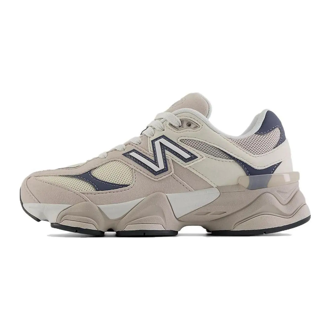 Men's New Balance 9060 Moonrock Linen GS GC9060EB Casual Low Top Sneaker - Closed, Laced, Round Toe, Comfortable Athletic Footwear, All-Season Stylish Walking Trainer