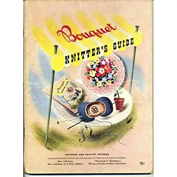 USED-Bouquet Knitter's Guide knitwear and crochet patterns (Paperback)