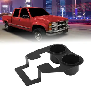 Armrest Center Console Car Cup Holder with Storage Tray, Fit for 95-99 Chevy OBS Silverado 1500 C1500, Automotive Exterior Decoration Accessories for Car, Car Cup Holders
