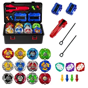 Jokvaex Gyro X Battling Blade Set, 12 Spinning Tops, 2 Launchers and 1 Grip with Storage Box,Toys Birthday Gift