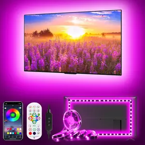 TV Led Lights That Music Sync with TV, Smart APP Control Remote Control Led Lights for TV (9.8FT)