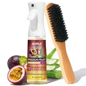 Passion Fruit & Aloe Hair Spray & Roar Brush Set for Fresh Vibrant Hair Care with Nourishing Benefits and Playful Styling