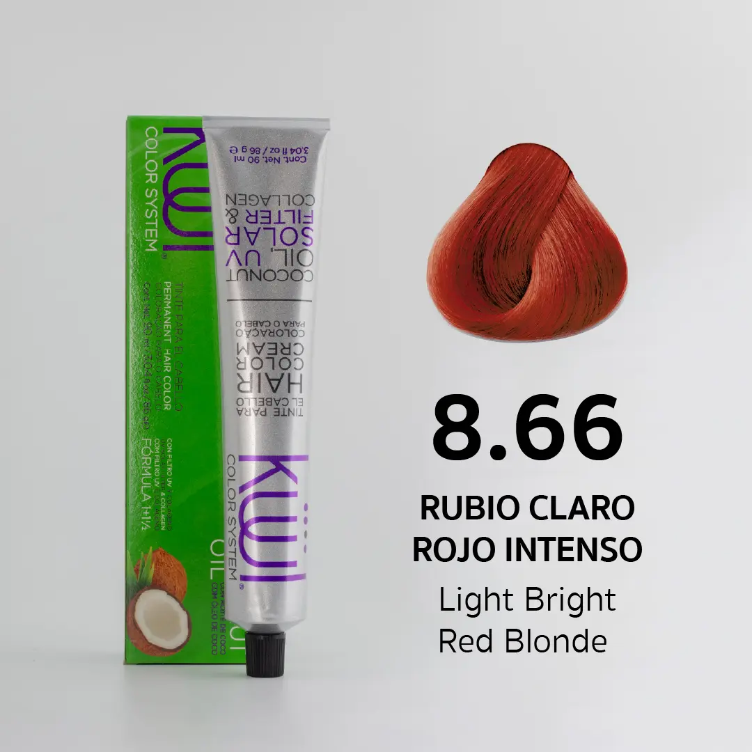 8.66 - Light Bright Red Blonde