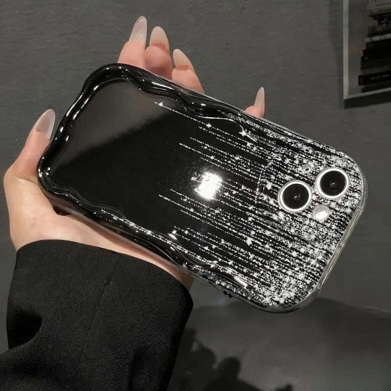 Stylish Pattern Shockproof Phone Case, Unique Design TPU Protective Cover , Suitable for Apple Series Phone 17/16/15/14/13/12/XS/X/7/8/Plus/Pro/Max,  Series Galaxy A04/A05/A15/A25/A35/A53/A54/A55/S23/S24/S25