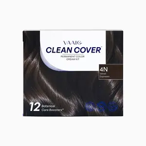 Vaaig Hair Dye Cream Salon-Grade Vibrant Color Long-Lasting Fade-Resistant Gentle for Sensitive Scalp Low-Allergy Formula Dermatologically Tested Food-GradeCertified Safe for Home Use Easy Application All-in-One Hair Coloring & Care