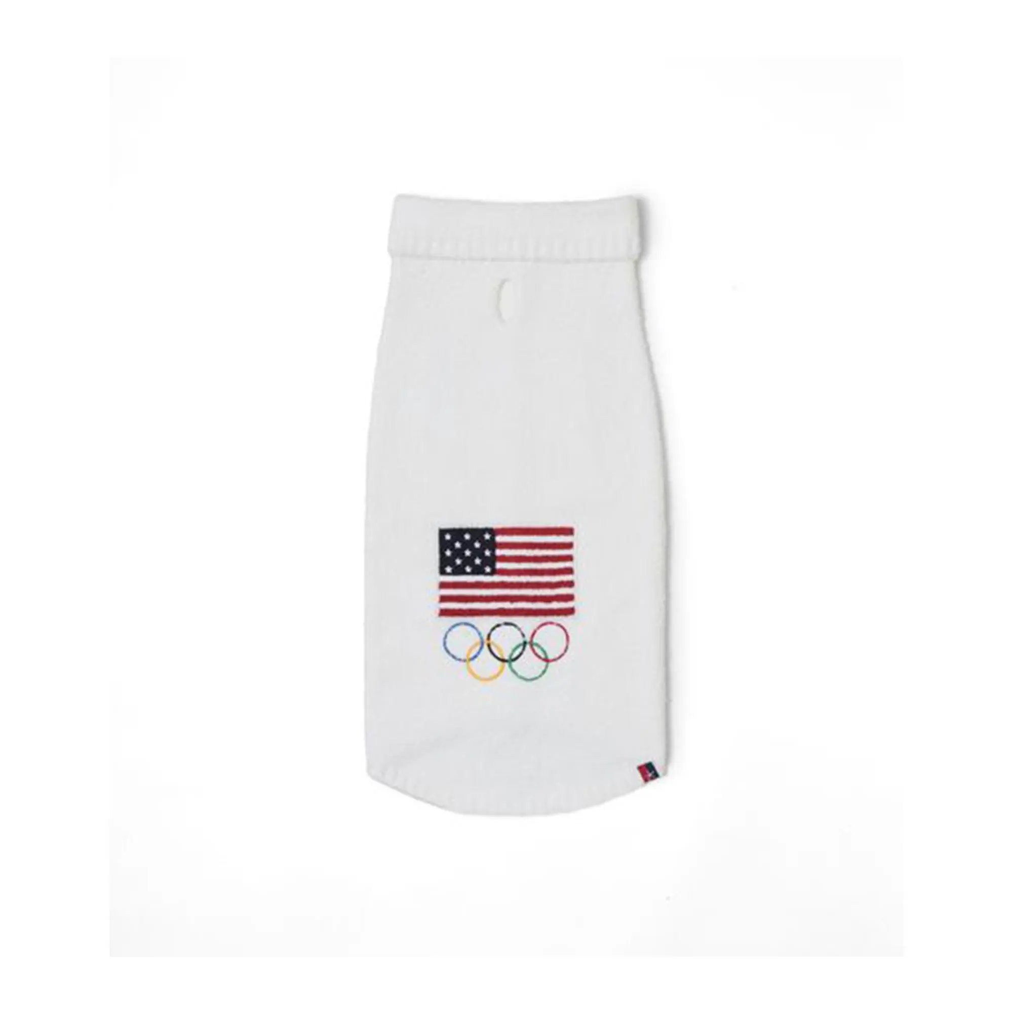 Barefoot Dreams CozyChic American Flag Pet Sweater