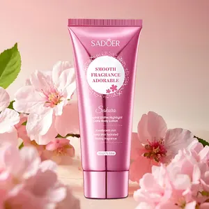 Sakura Crystal Glitter Highlight Date Body Lotion,Translucent Skin,Keep Skin Hydrated,Lasting Fragrance