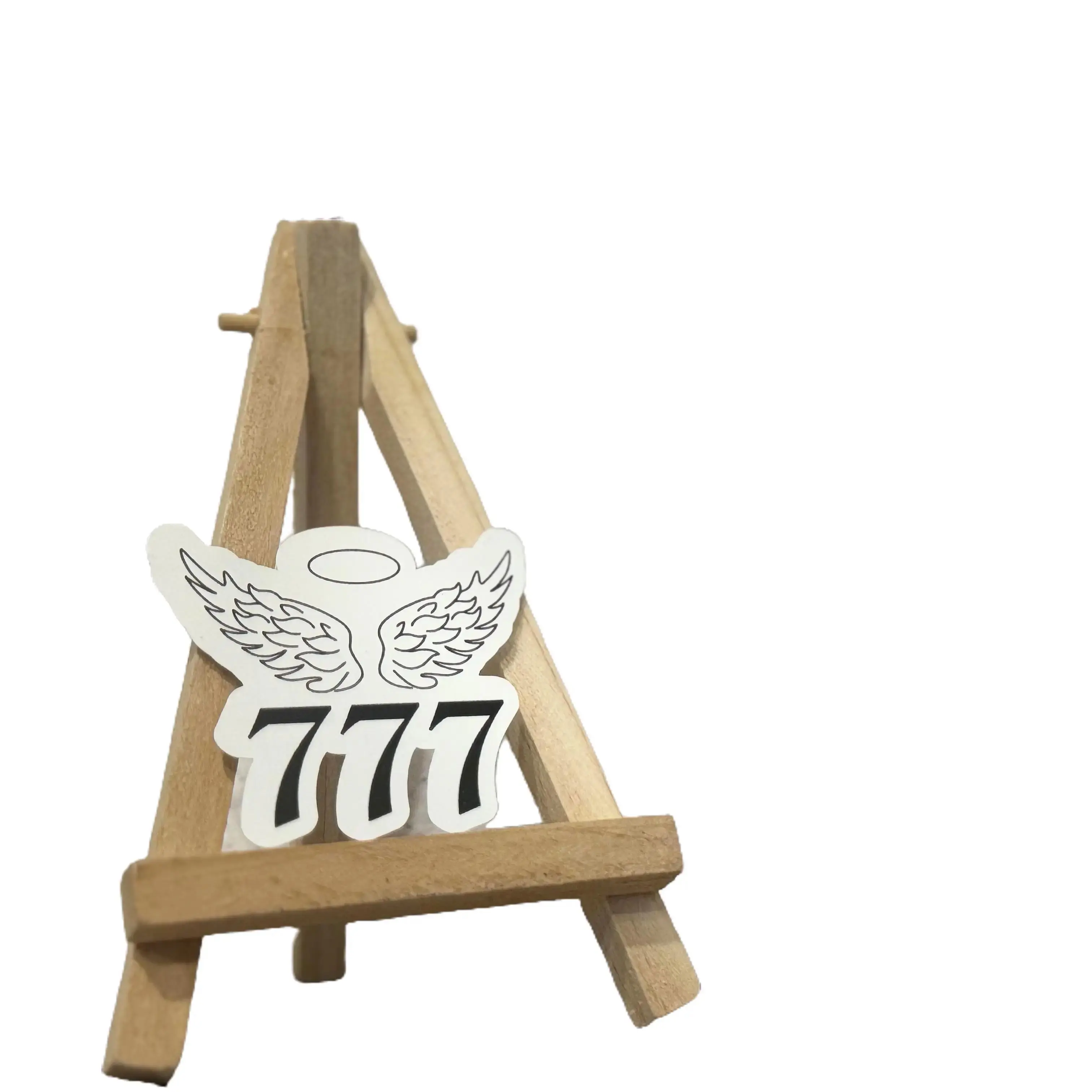 777 Angel Number Vinyl Sticker