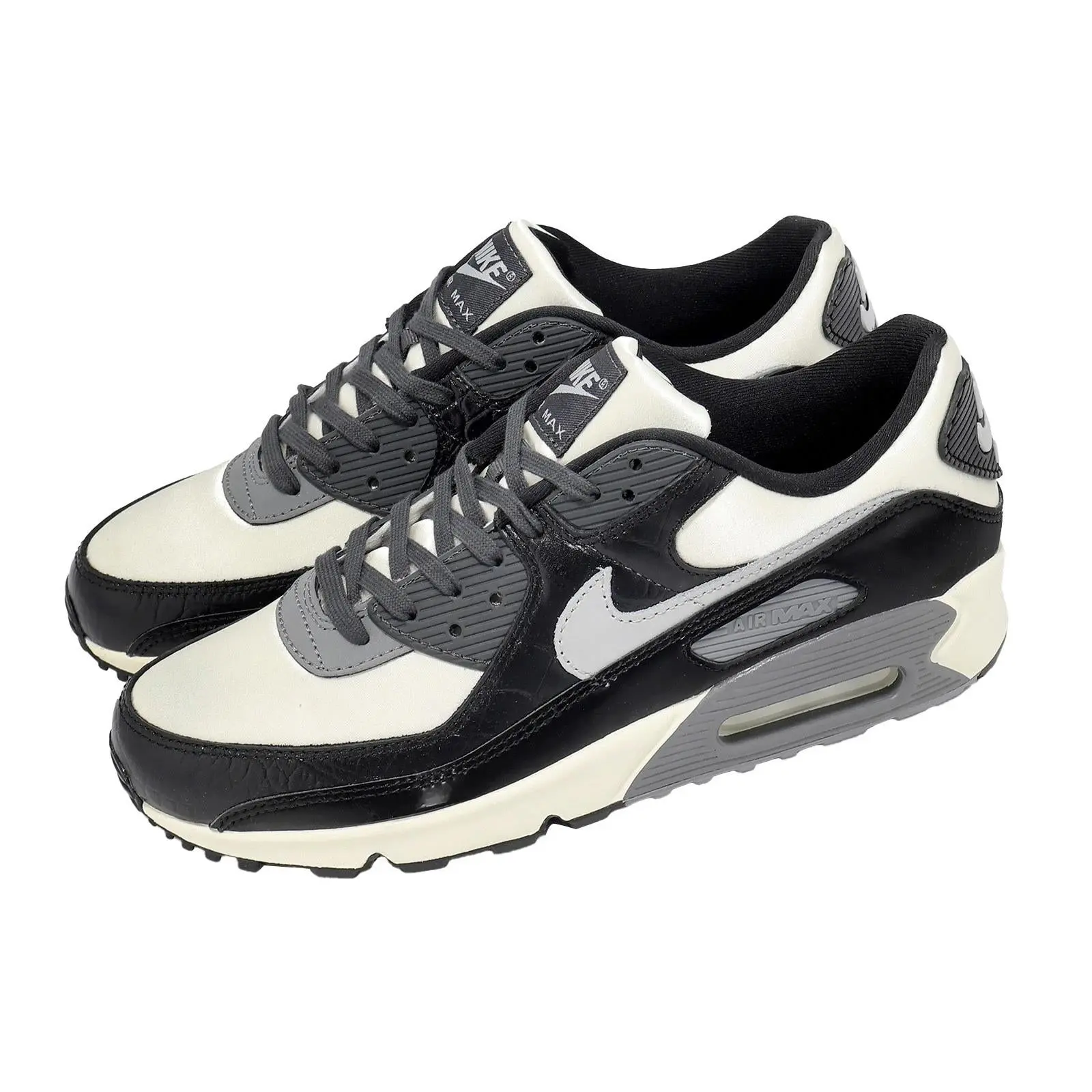 Nike Air Max 90 QS Smoke Grey Crocodile Men's IO4468-100 New Sneakers
