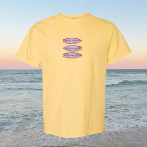 Surfboard Embroidered T-Shirt