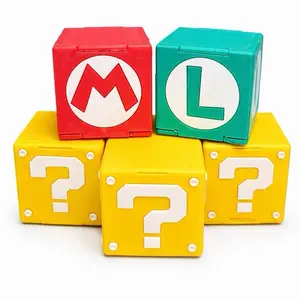 Switch Game Storage Cubes with M L Question Mark Design for Organized Gaming