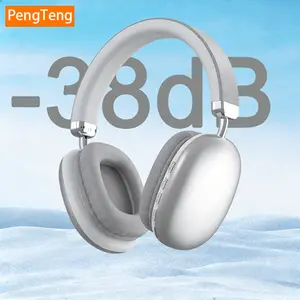 PENGTENG Wireless Over-ear Headphones, High Quality Headphones, Headset, Hi-Fi Stereo, With Microphone, Long-Lasting Battery, Suitable for Travel, Work, Sports, Compatible with iPhone, Laptop, iOS/Android, Bluetooth Audio Adjustable, Electronic