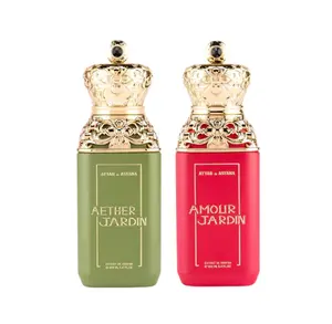 (2pc Bundle Pack) Aether Jardin + Amour Jardin by Attar de Astana EDP Spray, 3.4oz