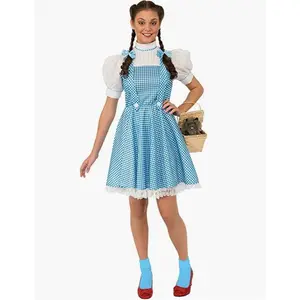 Dorothy - Blue/White Gingham - Wizard of Oz - Costume - Adult  - 3 Sizes