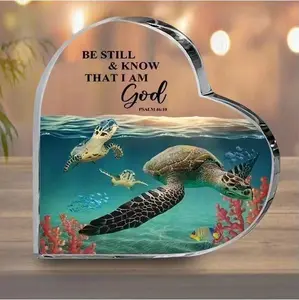 Heart Acrylic Table Decor – Mother's & Father's Day