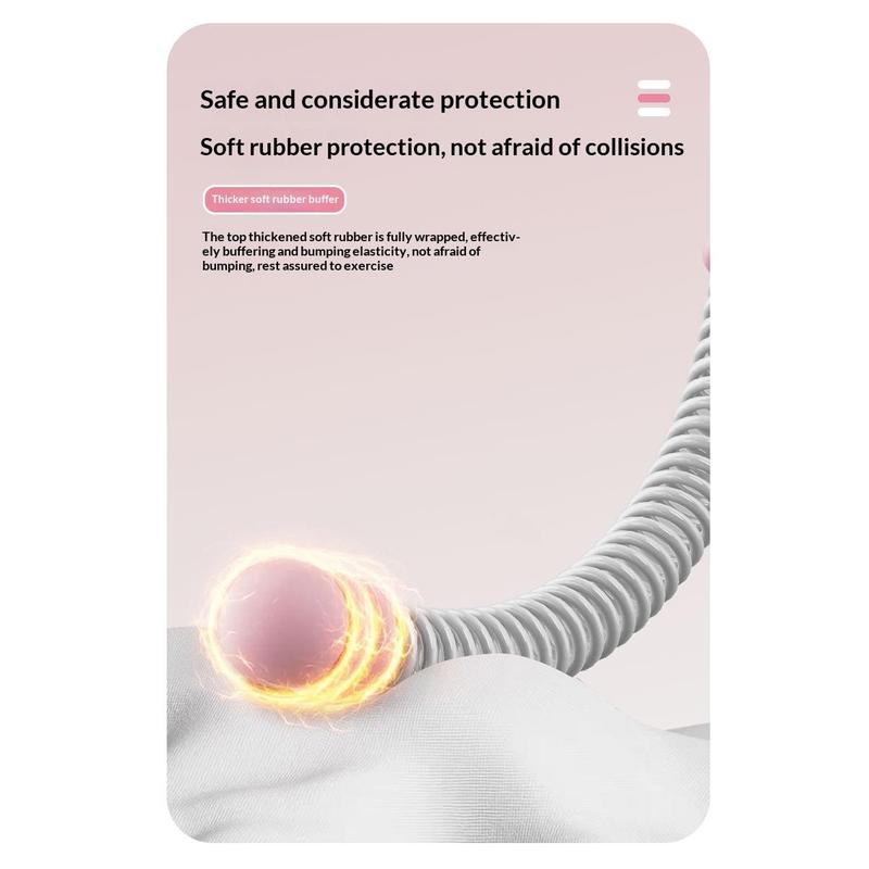 Multifunctional Cordless Battle Rope with Adjustable Weighted Rings for Men Women Fitness Home Use Arm Strength Training Equipment