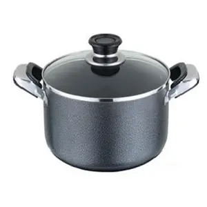 Starcraft  12.4 qt. 34 x 13.5 cm Non-stick Dutch Oven with Glass Lid, Marble Design