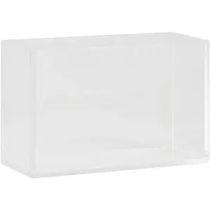Cal-Mil Modular 6" x 3" x 4" Clear Acrylic Display Box 22312-4-12 WS-21122312412