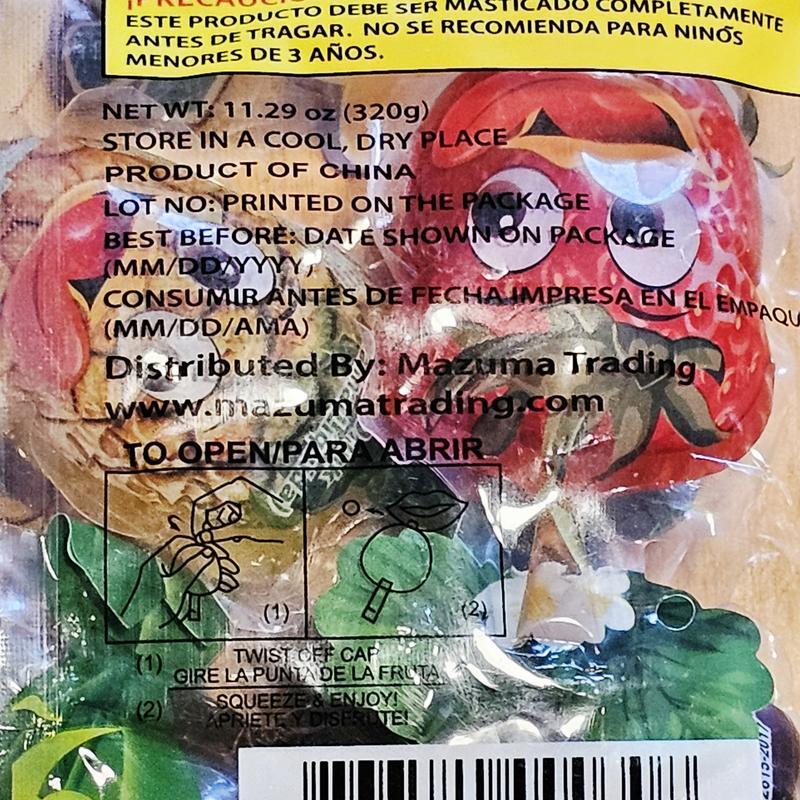 Crazy Fruits Squeezable Jellies 8cnt