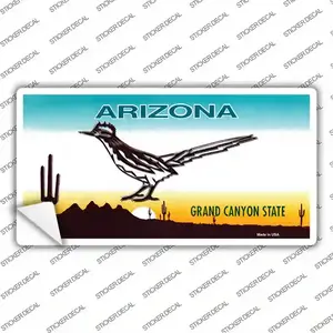 Roadrunner Arizona Novelty Sticker Decal