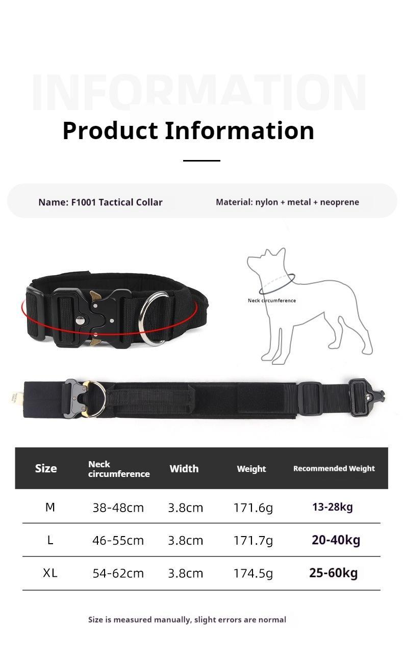 Heavy Duty Adjustable Dog Collar for Pitbull American Bully Strong Pullers - Black No Pull Training Collar with Reinforced Control Handle & Quick Release Buckle Heavy Duty Adjustable Dog Collar for Pitbull American Bully Strong Pullers - Black No Pull Training Collar with Reinforced Control Handle & Quick Release Buckle