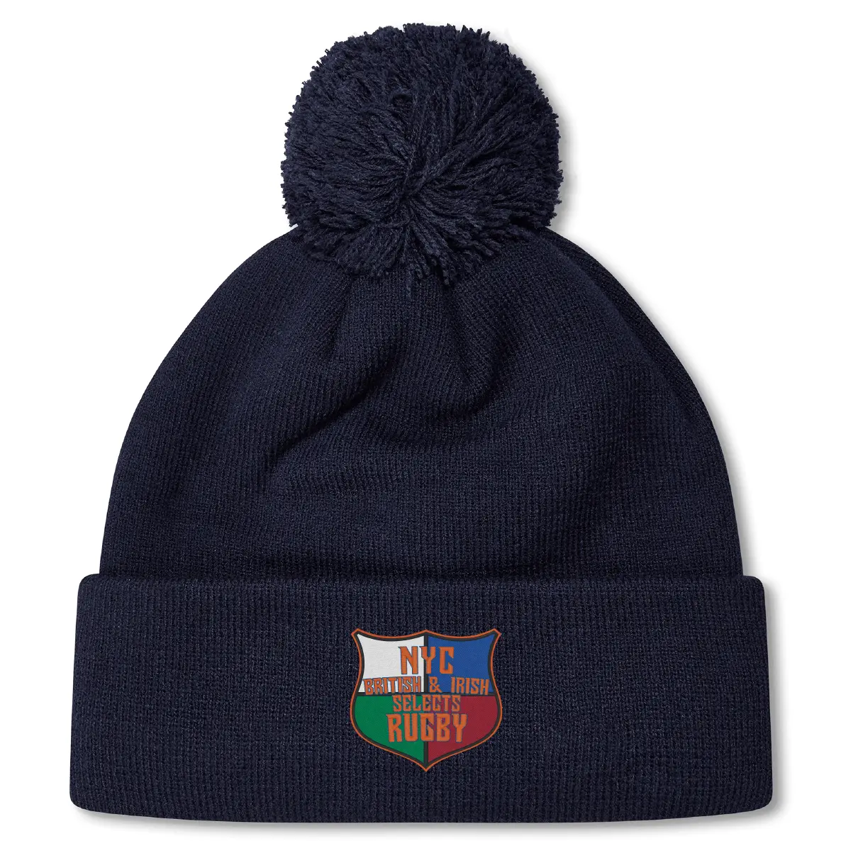 NYC British and Irish Selects Pom Pom Beanie by Canterbury