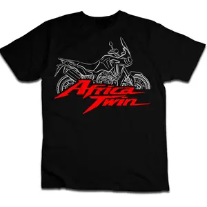 Motorcycle T-shirt for Honda CRF Africa Twin fans, Biker Gift