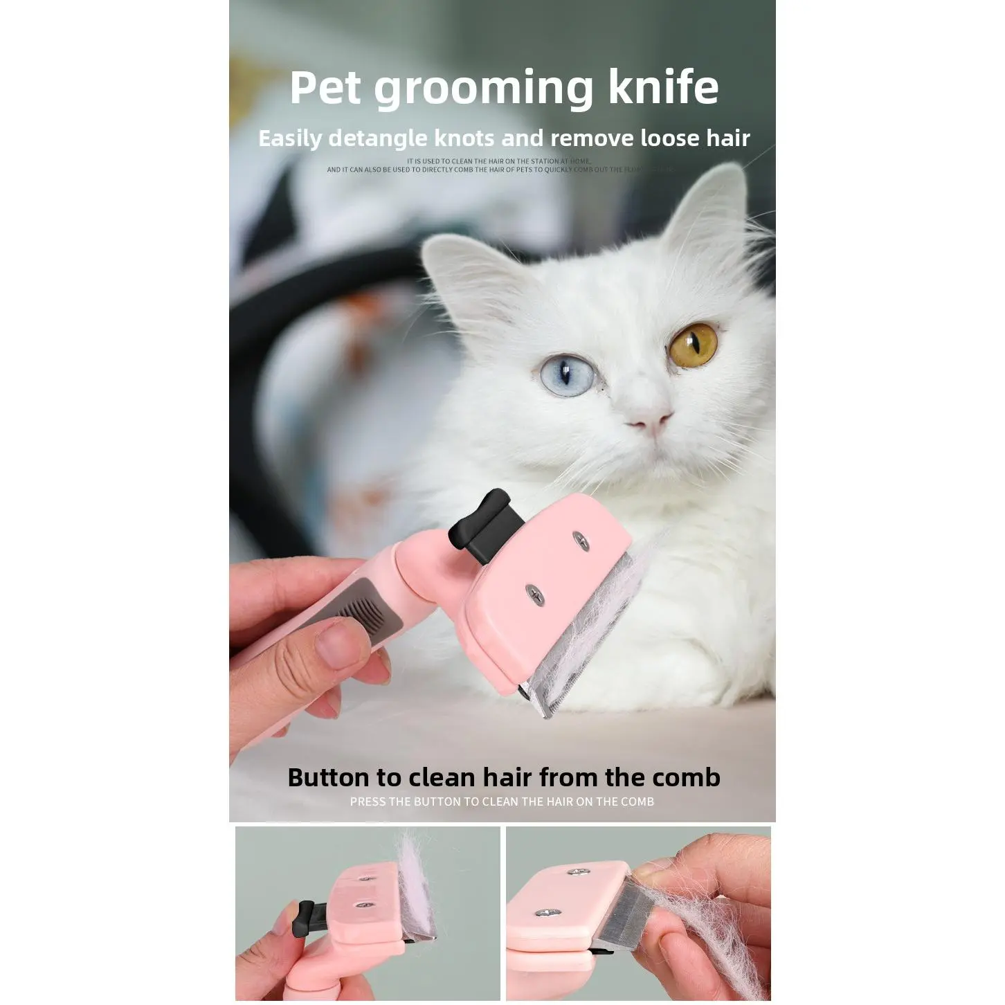 Premium Pet Grooming Scissors Grooming Tool - Sharp Stainless Steel Thinning Shears, Straight Cut Trim Kit, Plastic Components, Round Tip, Safe Cutting, Universal Fit for Dogs & Cats, Professional Salon Quality