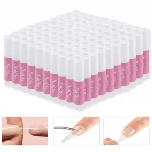 Nail Glue, Nailcare Glue, Super Strong Nail Glue For Acrylic Nails Long Lasting Professional Nail Tip Glue For Press On Nails Bond For Acrylic Nails Adhesive Nail Glue For False Nail Tips 2g/0.07OZ/PCS