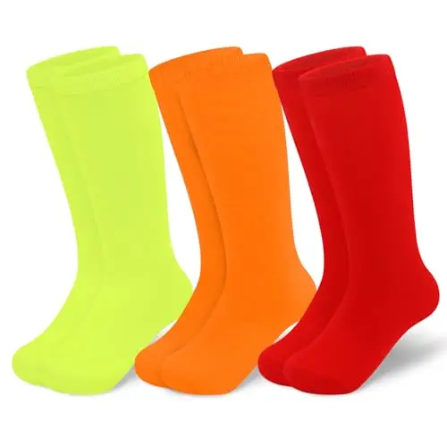 3 Pack Red, Orange, Neon Green