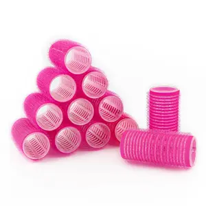 12 PCS Self Grip Curlers Rollers Salon Hairdressing Holding DIY Hair Styling Curling Tools for Women Men