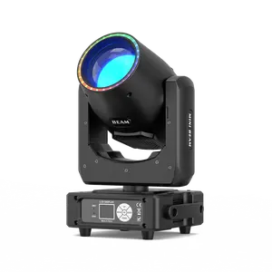 UKING 230W Sound-Controlled Moving Headlight 27-bead RGB stage light 48 lighting effects 540°/270° rotation DMX512 control suitable for home parties Christmas karaoke bars weddings and party lighting