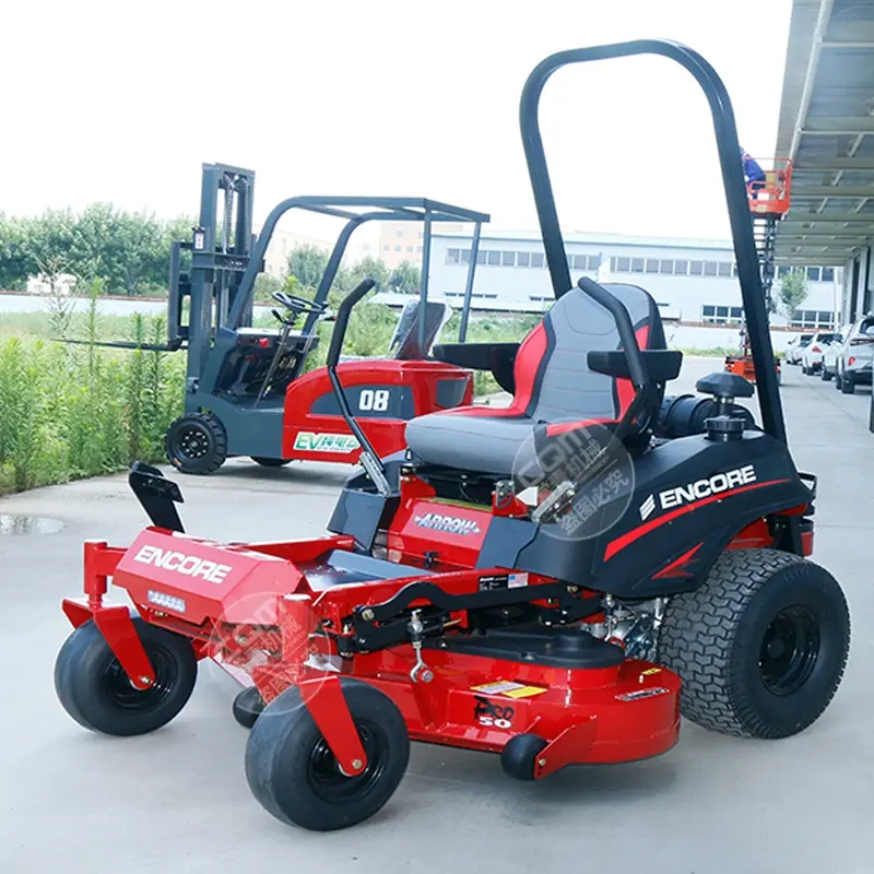 Made in China zero Turn Stand on Mower Gasoline Lawn Mowing