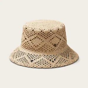 Hemlock - Sofia Straw Bucket Hat - Natural (Add-On)