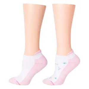 Dr. Motion Ankle Compression Socks | Ditsy Floral | Women Comfort | 2 Pack