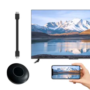 Wireless HDMI Display Dongle Adapter Wireless Screen Projector HD TV Monitor Portable Mobile Phone Connection TV Monitor HD Wireless 5G 4K Horizontal and Vertical Screen Connector Wireless HDMI Display Dongle Adapter