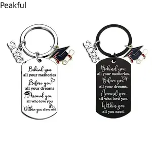 2026 Inspirational Graduation Keychain, Trending Senior Grad Keepsake Accessory, Motivational Charm Key Ring for High School College Grads, premium durable craft , perfect for graduation gifts, car key ornament and sentimental graduate souvenir