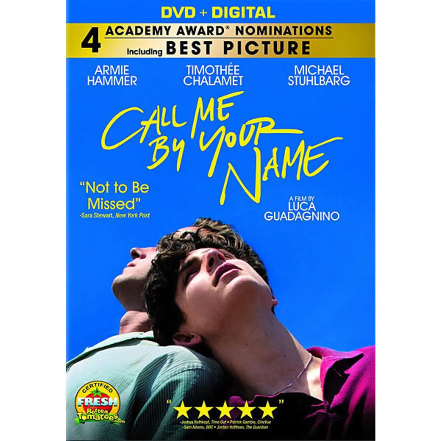 Call Me by Your Name  [DVD Video Disc] Ac-3/Dolby Digital, Dolby, Widescreen