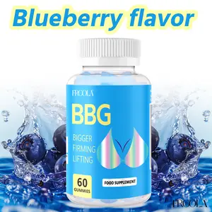 Froola Health Gummies for Women's Wellness Blueberry Flavored with Essential Vitamins & Herbal Extract 60 Count Dietary Supplement - Edible