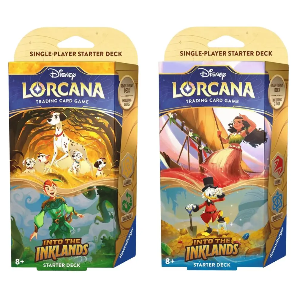 Disney Lorcana: Into Inklands Starter Deck [Set of 2] - English Version