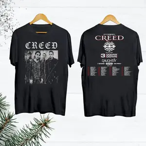 2024 Creed Band Summer Of 99 Tour Shirt Creed Band Fan Gift Shirt Creed 2024 Concert Merch Rock Band Creed Graphic Shirt Creed Shirt