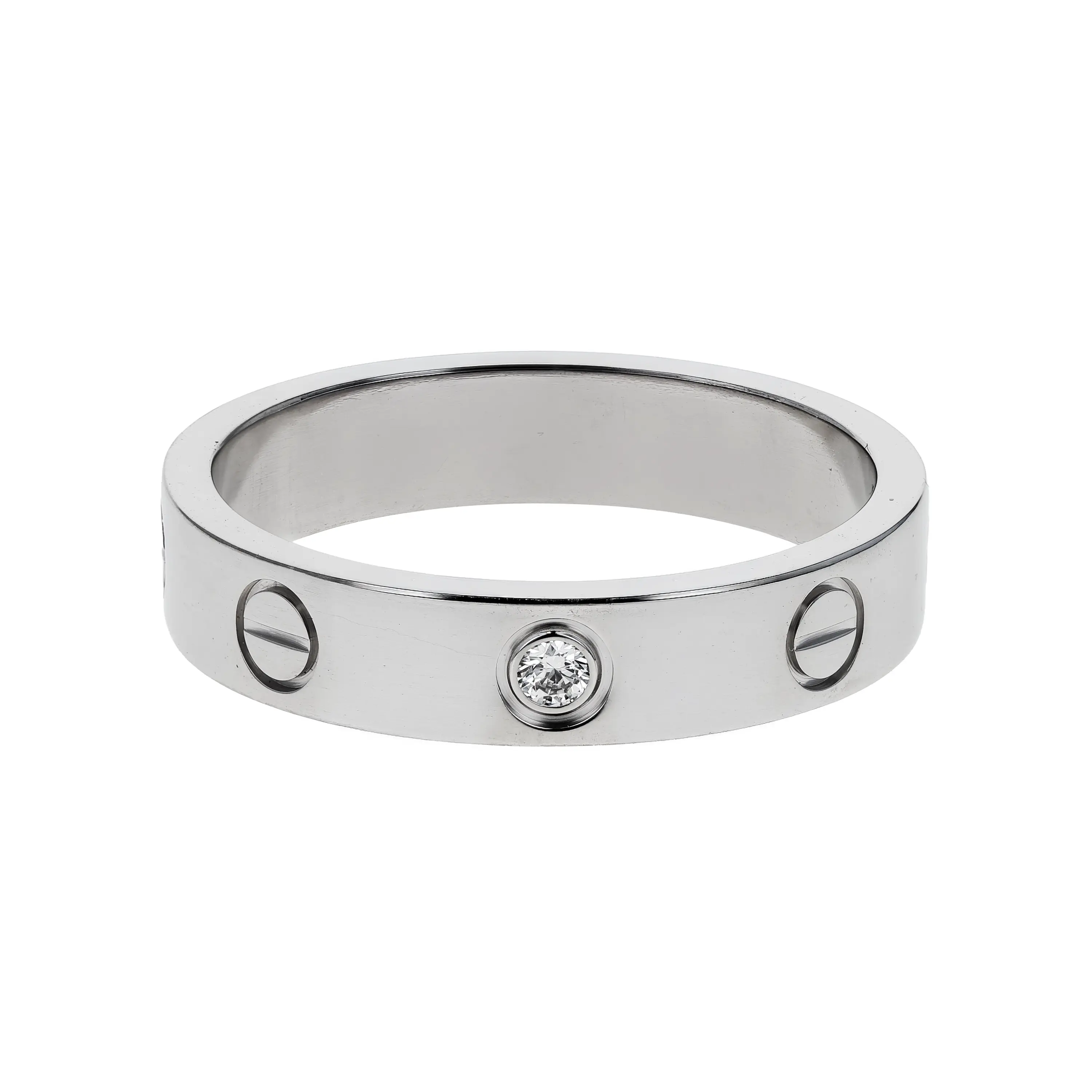 Pre-owned Cartier Love Ring Size 52