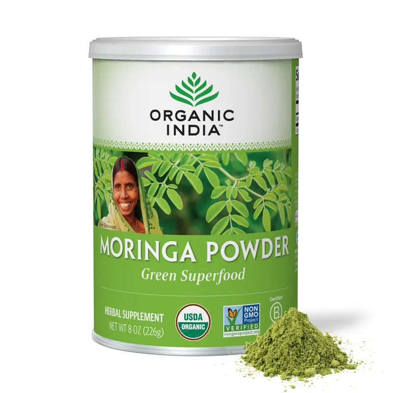 ORGANIC INDIA Moringa Powder Canister