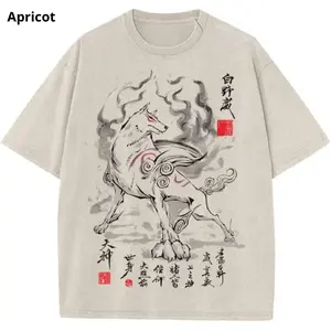Amaterasu Shirt, Okami Shirt, Game Shirt, Vintage Tee - Vintage Graphic Tee – Menswear & Womenswear – Streetwear Tops – Casual Cotton Crewneck Shortsleeve T-shirt
