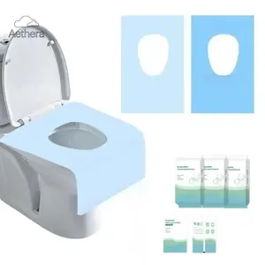 2026 NEW 30 Packs Disposable Toilet Seat Covers, Tear-Free Waterproof Non-Slip Individual Package, 16x24 Inch for Adults Kids Travel Public Toilet & Outdoors