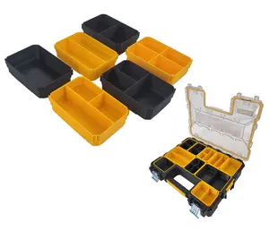 DeWalt Deep Pro Organizer Compatible Large Nesting Bin - Yellow
